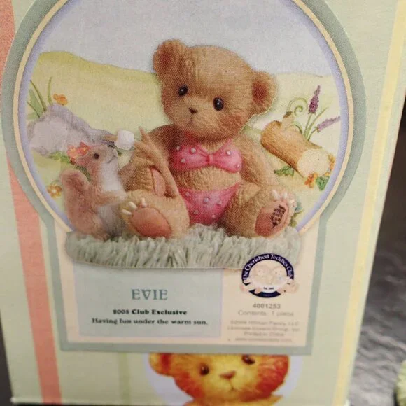 Cherished Teddies Evie 2005 Club Exclusive - Picture 4 of 5